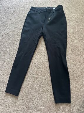 Women’s  Black Stretch Tapered Dress Pants
